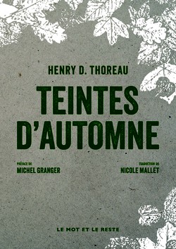Teintes d'automne - Nouvelle édition